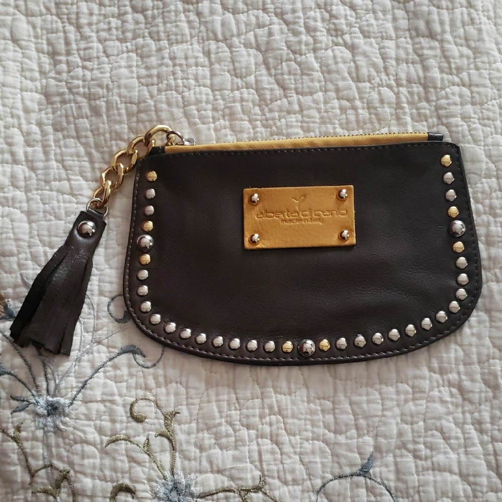 Black and Gold Studded Bag
